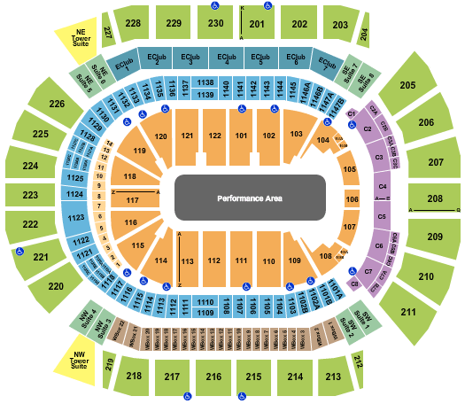Desert Diamond Arena Hot Wheels Monster Trucks Seating Chart